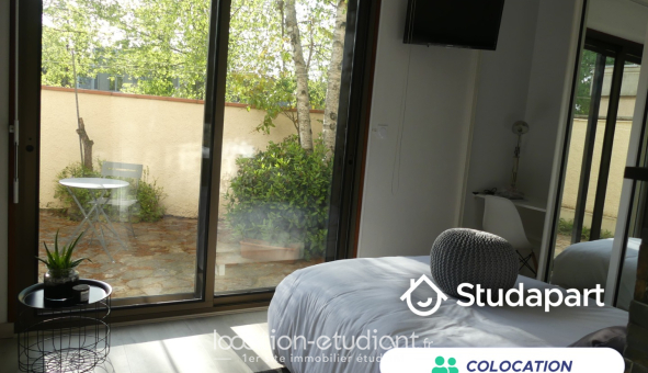 Colocation étudiante Studio &agrave; Toulouse (31500)