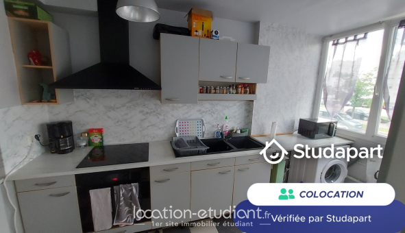 Colocation étudiante T1 &agrave; Vandoeuvre lès Nancy (54500)